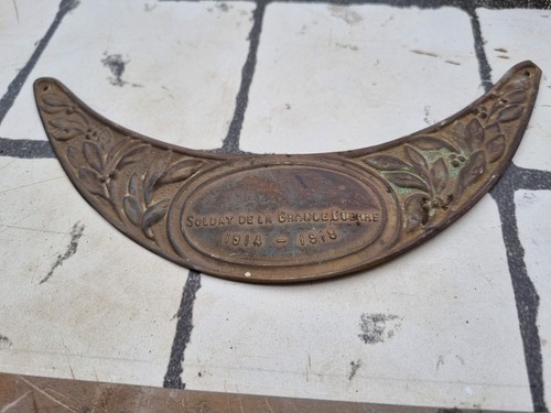 Placca targa per elmetto - placca,